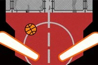 Basketball meets pinball