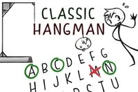Klassinen Hangman-peli HTML5- ja monikielisenä versiona PC:lle, älypuhelimeen