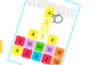 Drop n Merge on uusi peli 2048-tyyliin