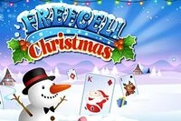 Perinteinen Freecell Solitaire jouluna