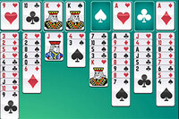 Freecell-peli, jokainen taso vaikeampi