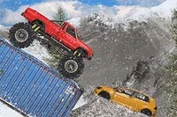 Aja monsterikamia Hard Wheels Winterissä