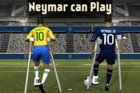 Neymar loukkaantui hieman, mutta haluaa silti pelata!