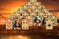 Pyramid Solitaire: Muinainen Egypti