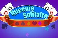 Siirrä kaikki kortit neljälle peruskorttipaikalle Queenie Solitaire -pelissä