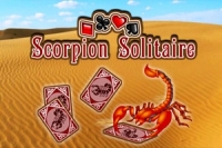 Pelaa Scorpion Solitairea kolmella vaikeustasolla