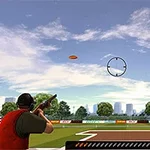 Skeet Challenge is a sports game in which the player can shoot clay pigeons