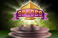 Klassinen 4 pelaajan Spades-korttipeli 3 tietokonevastustajaa vastaan