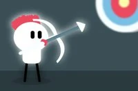 You have 10 arrows to score as many points as possible