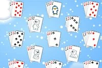 Talvi Solitaire - Järjestä kortit 4 pinoon ässästä kuninkaaseen.